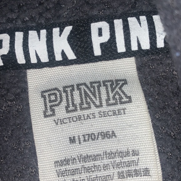 PINK/VS Sherpa Half-Zip Hoodie - Picture 3 of 3